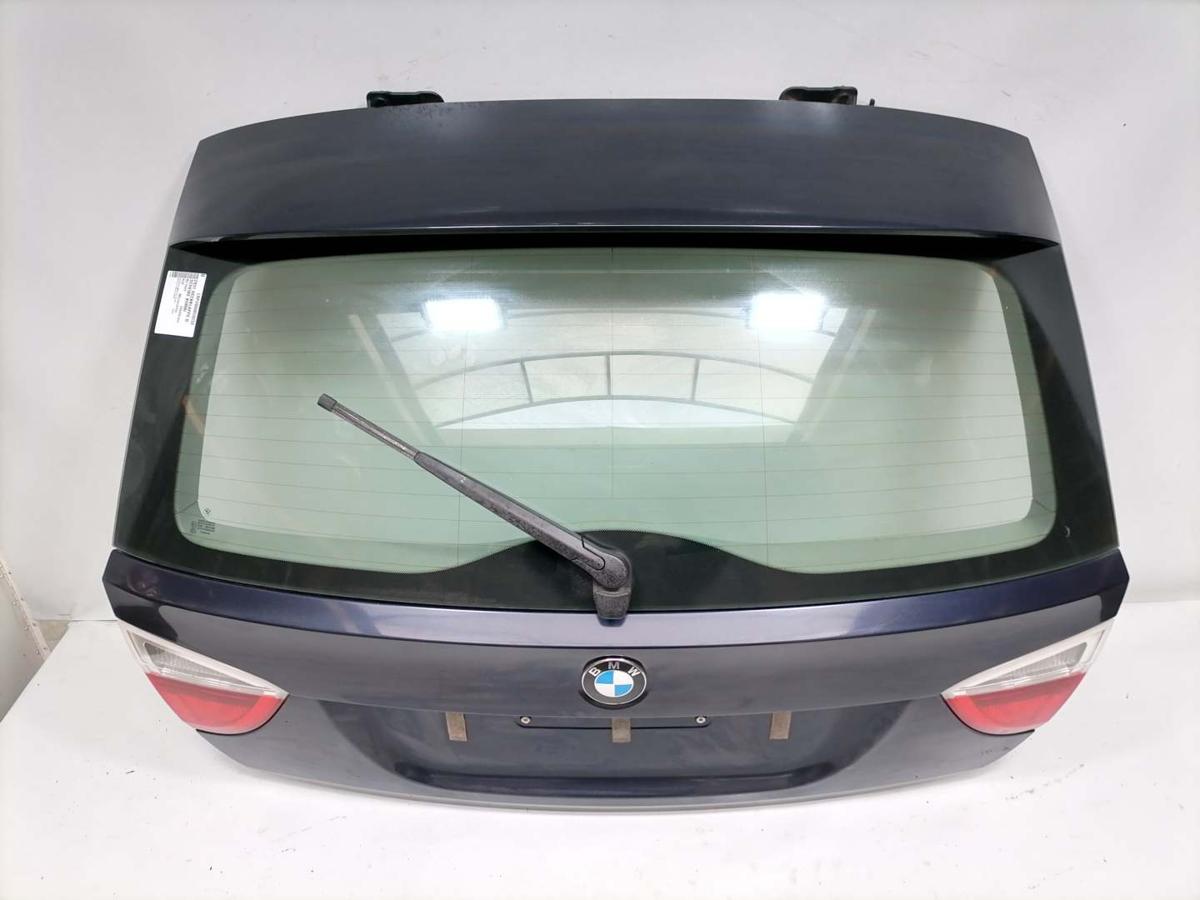 BMW 3er E91 original Heckklappe mit Scheibe A35 Monacoblau Kombi Bj.2007